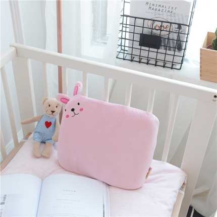 小马达 乳胶系列-婴儿乳胶枕2 粉色幼儿园儿童