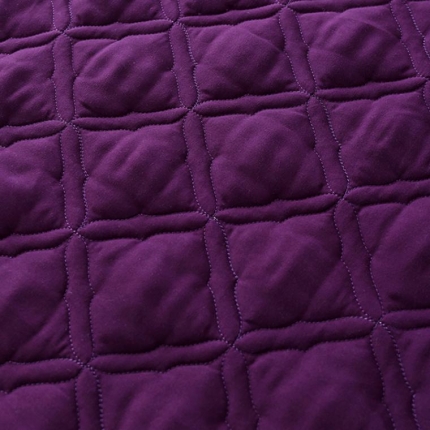 天顺家纺 夹棉床护垫系列 紫色