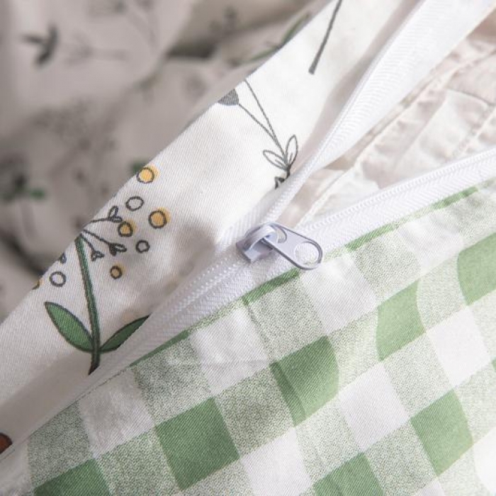 91家纺网 家纺一手货源 找家纺 时年家纺 2018新款全棉四件套床单款春意盎然