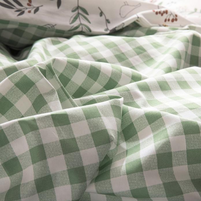 91家纺网 家纺一手货源 找家纺 时年家纺 2018新款全棉四件套床单款春意盎然