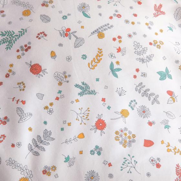 91家纺网 家纺一手货源 找家纺 时年家纺 2018新款全棉四件套床单款花花世界