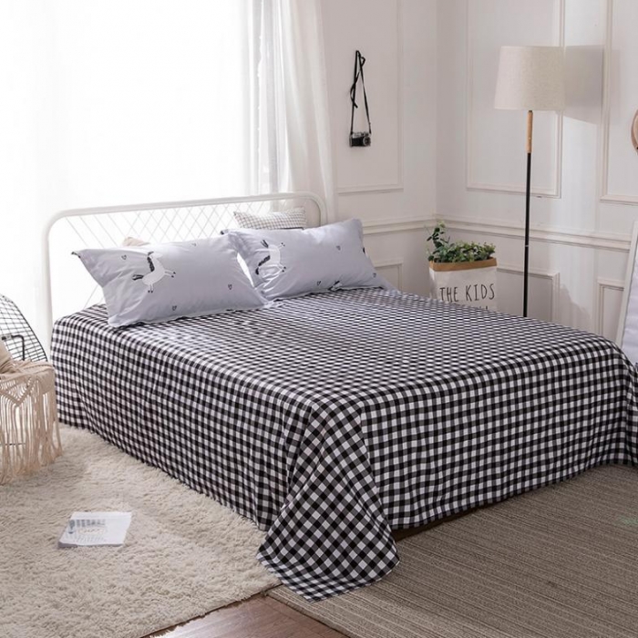 91家纺网 家纺一手货源 找家纺 时年家纺 2018新款全棉四件套床单款欢乐小马