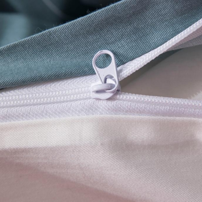 91家纺网 家纺一手货源 找家纺 时年家纺 2018新款全棉四件套床单款猫咪宝贝-绿