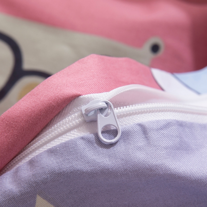 91家纺网 家纺一手货源 找家纺 时年家纺 2018新款全棉四件套床单款童趣乐园