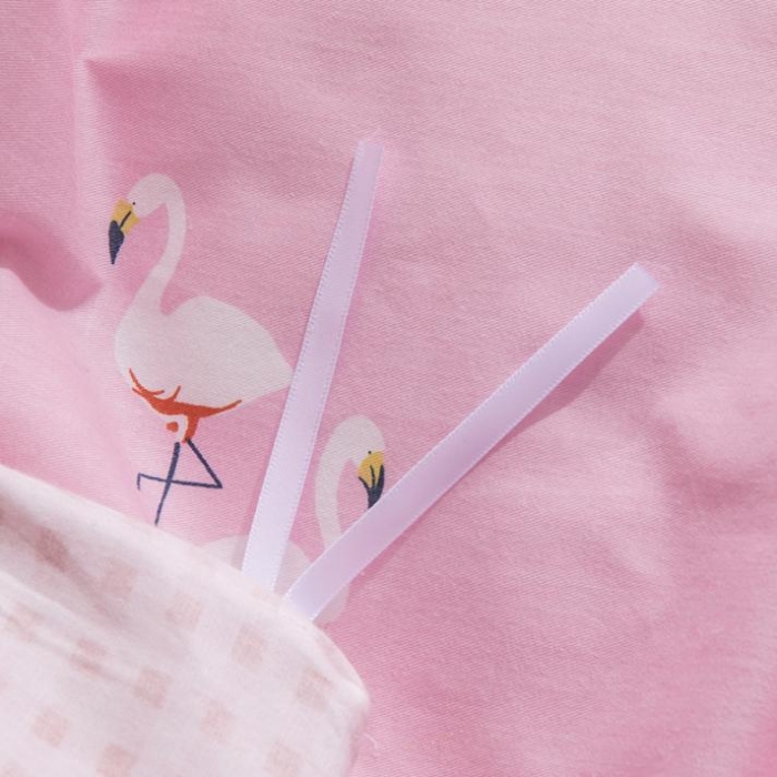 91家纺网 家纺一手货源 找家纺 时年家纺 2018新款全棉四件套床单款舞动精灵