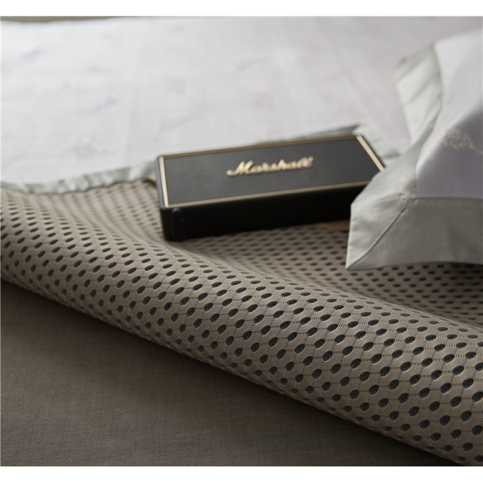 91家纺网 家纺一手货源 找家纺 时年家纺 2018新款冰露丝养生席提花欧式系列 豹子-蓝紫