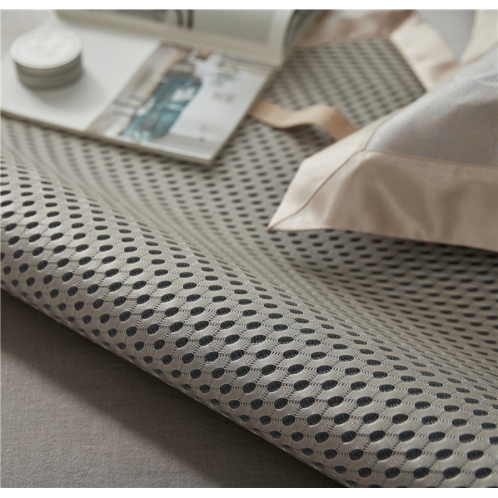 91家纺网 家纺一手货源 找家纺 时年家纺 2018新款冰露丝养生席提花欧式系列 波浪纹-金