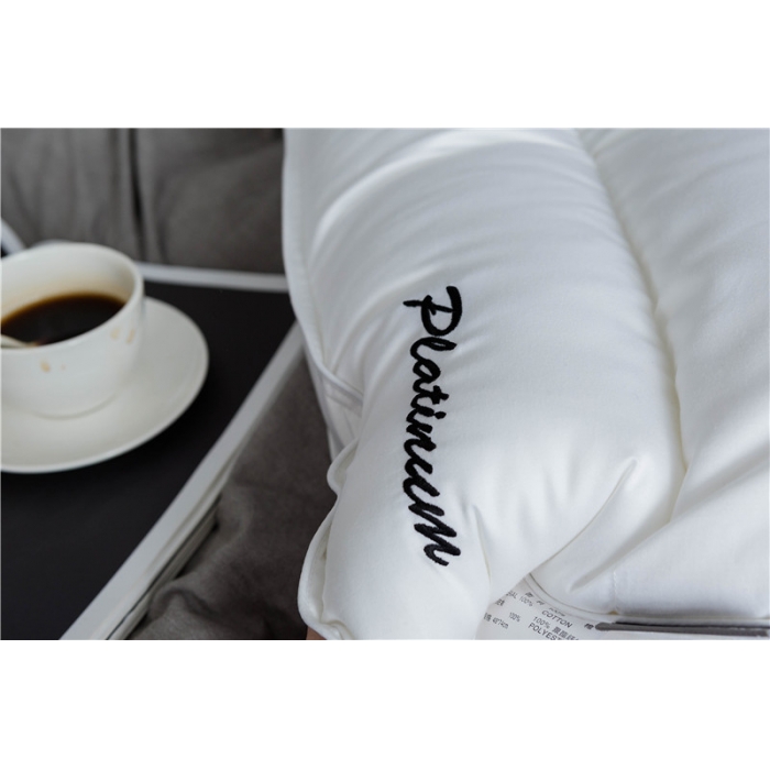 91家纺网 家纺一手货源 找家纺 时年家纺 80贡缎养生枕芯48*74cm 三条