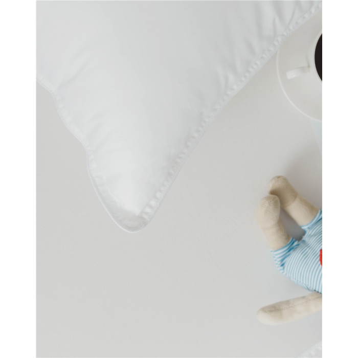 91家纺网 家纺一手货源 找家纺 时年家纺 2018新款80贡缎绣花枕芯48*74cm 爱心