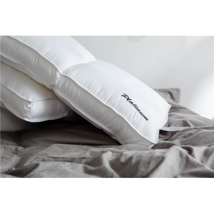 91家纺网 家纺一手货源 找家纺 时年家纺 80贡缎养生枕芯48*74cm 四格