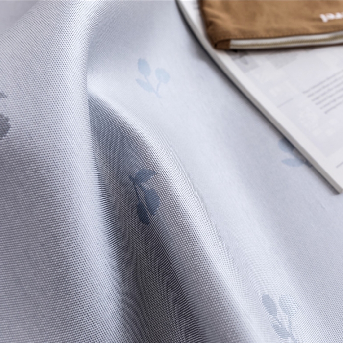 91家纺网 家纺一手货源 找家纺 时年家纺 2019新款凉席冰丝席冰露丝提花款 樱桃-蓝