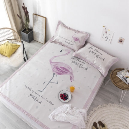 时年家纺 2019新款凉席冰丝席冰露丝印花款 精灵舞者