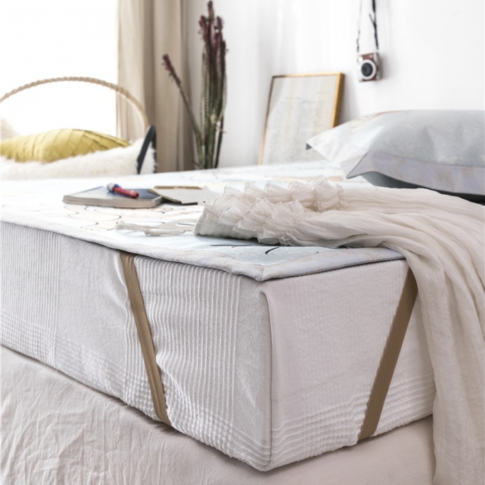 91家纺网 家纺一手货源 找家纺 时年家纺 2019新款凉席冰丝席冰露丝印花款 卡通乐园