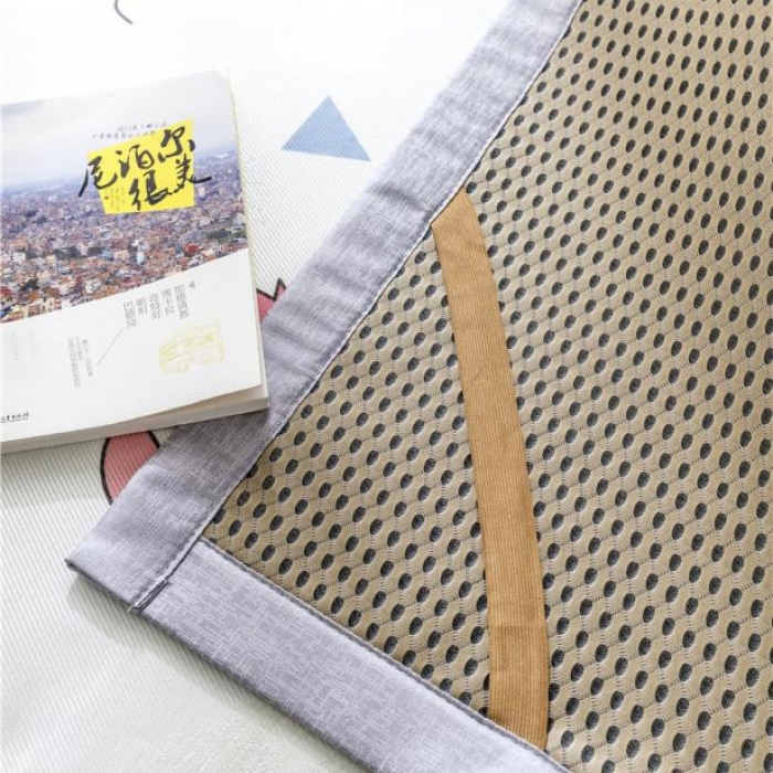 91家纺网 家纺一手货源 找家纺 时年家纺 2019新款凉席冰丝席水洗养生席 芝麻宝贝