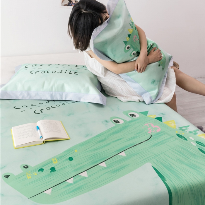 91家纺网 家纺一手货源 找家纺 （总）时年家纺 2019新款凉席冰丝席冰露丝印花款