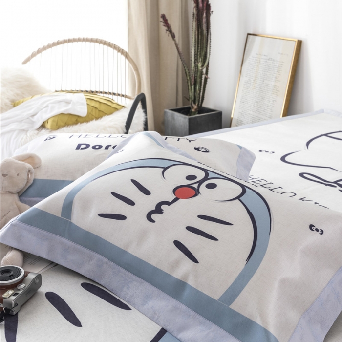 91家纺网 家纺一手货源 找家纺 时年家纺 2019新款凉席冰丝席冰露丝印花款 快乐伙伴