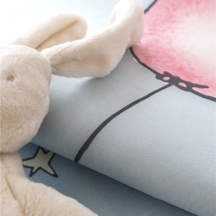 91家纺网 家纺一手货源 找家纺 时年家纺 2019新款凉席冰丝席冰露丝印花款 梦中兔