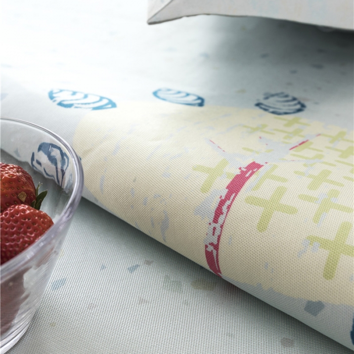 91家纺网 家纺一手货源 找家纺 时年家纺 2019新款凉席冰丝席冰露丝印花款 奇幻森林