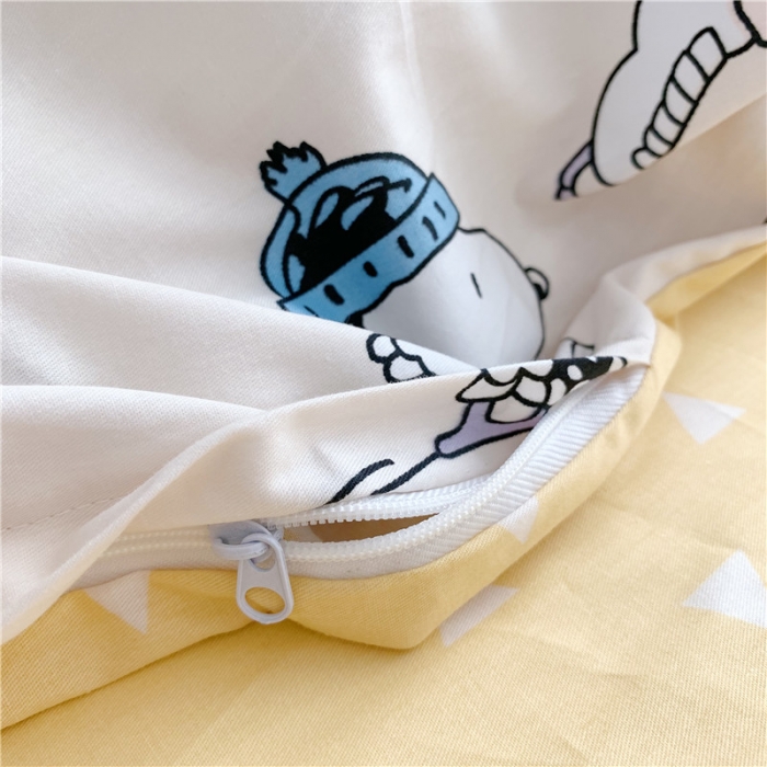 91家纺网 家纺一手货源 找家纺 （总）时年家纺 2019新款全棉小可爱系列四件套 床单款