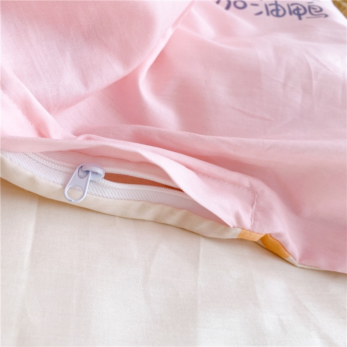 91家纺网 家纺一手货源 找家纺 时年家纺 2019新款全棉小可爱系列四件套 床单款 加油鸭