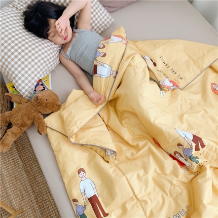 91家纺网 家纺一手货源 找家纺 （总）时年家纺 2019新款全棉羽丝卡通夏被