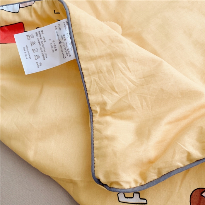 91家纺网 家纺一手货源 找家纺 时年家纺 2019新款全棉羽丝卡通夏被 快乐一家人