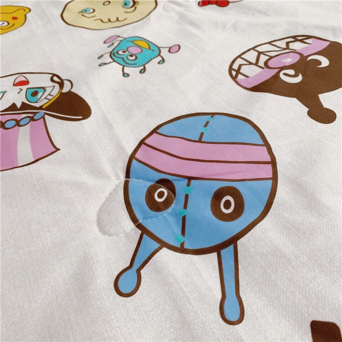 91家纺网 家纺一手货源 找家纺 时年家纺 2019新款全棉羽丝卡通夏被 面包超人