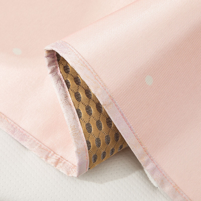 91家纺网 家纺一手货源 找家纺 时年冰露丝婴童席60*120+枕套送荞麦枕头棚拍mini女孩