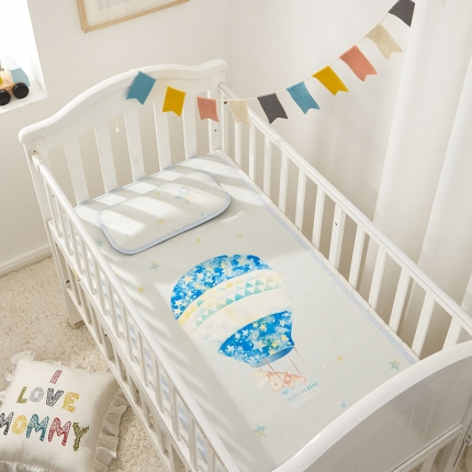 时年 冰露丝婴童席60*120+枕套(送荞麦枕头)棚拍热气球