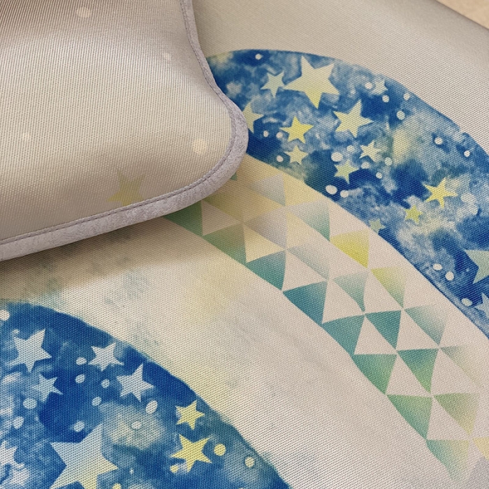 91家纺网 家纺一手货源 找家纺 时年 冰露丝婴童席60*120+枕套（送荞麦枕头）实拍热气球