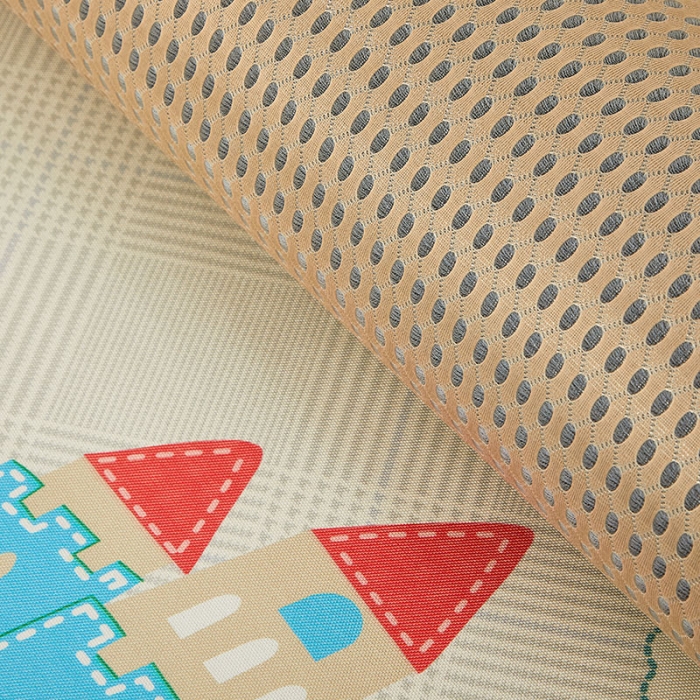 91家纺网 家纺一手货源 找家纺 时年冰露丝婴童席60*120+枕套（送荞麦枕头）棚拍恐龙宝宝