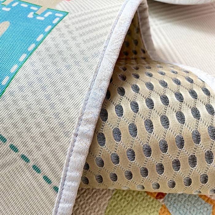 91家纺网 家纺一手货源 找家纺 时年冰露丝婴童席60*120+枕套（送荞麦枕头）实拍恐龙宝宝