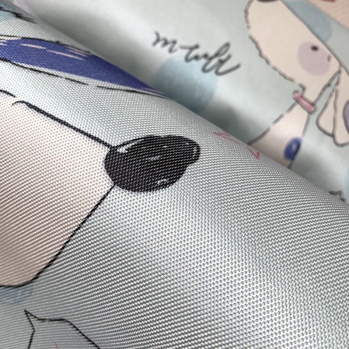 91家纺网 家纺一手货源 找家纺 时年 冰露丝婴童席60*120+枕套（送荞麦枕头）实拍圆点狗