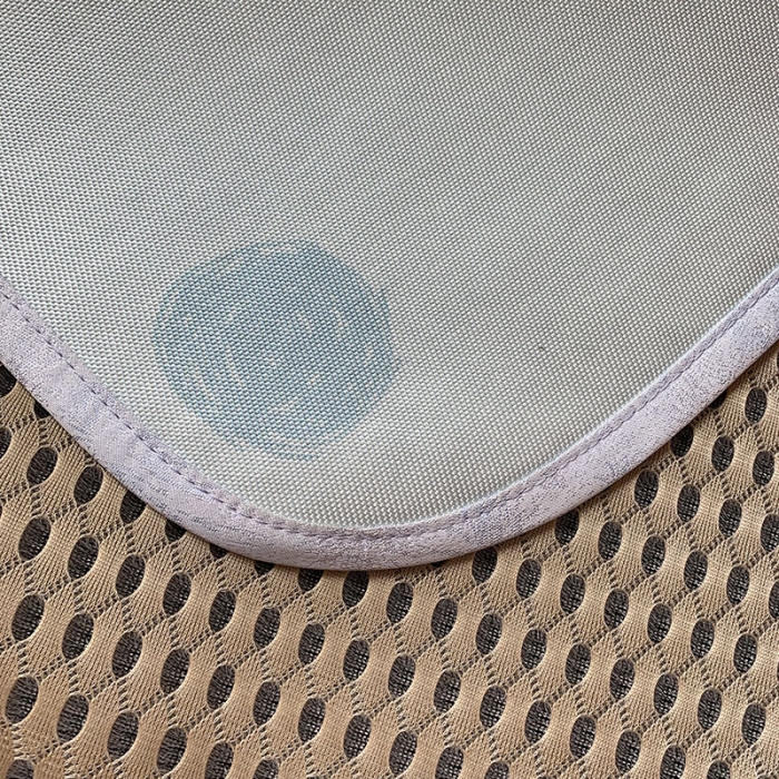 91家纺网 家纺一手货源 找家纺 时年 冰露丝婴童席60*120+枕套（送荞麦枕头）实拍圆点狗