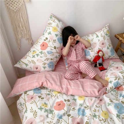 91家纺网 家纺一手货源 找家纺 （总）时年 2019全棉小可爱四件套