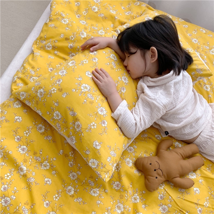 91家纺网 家纺一手货源 找家纺 时年 2019全棉小可爱四件套 明媚