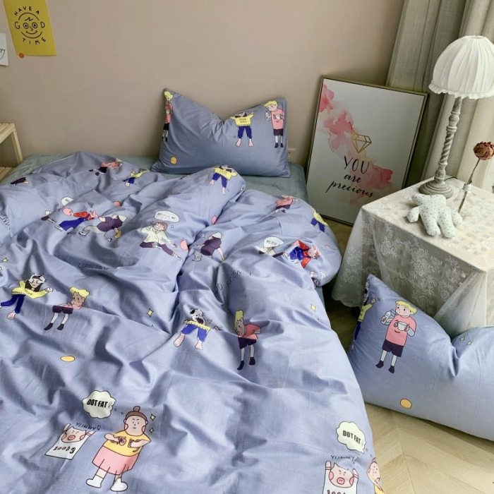 91家纺网 家纺一手货源 找家纺 时年 2019棉加绒系列三四件套 好朋友