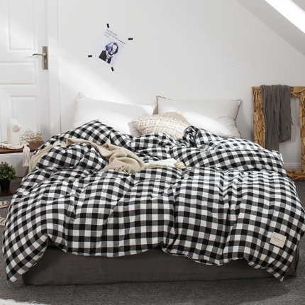 91家纺网 家纺一手货源 找家纺 （总）凯磊家纺 2019.色织水洗棉单被套