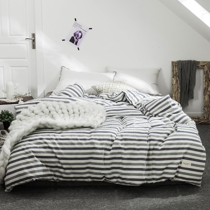 91家纺网 家纺一手货源 找家纺 （总）凯磊家纺 2019.色织水洗棉单被套