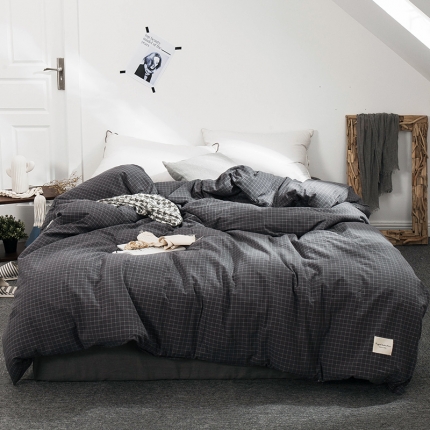 91家纺网 家纺一手货源 找家纺 （总）凯磊家纺 2019.色织水洗棉单被套