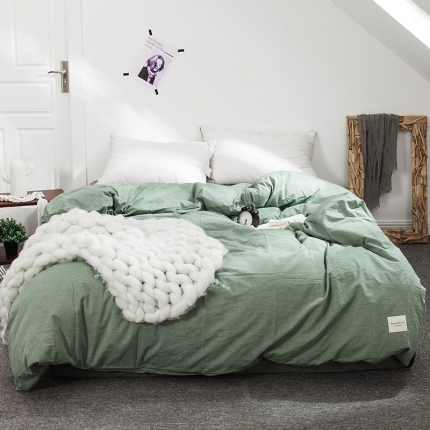 91家纺网 家纺一手货源 找家纺 （总）凯磊家纺 2019.色织水洗棉单被套