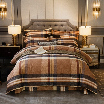 91家纺网 家纺一手货源 找家纺 （总）凯磊家纺 2019新款.加厚磨毛四件套