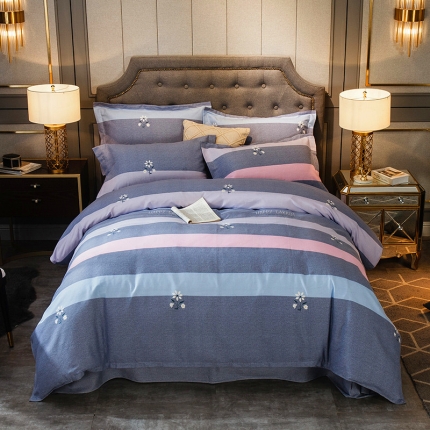 91家纺网 家纺一手货源 找家纺 （总）凯磊家纺 2019新款.加厚磨毛四件套