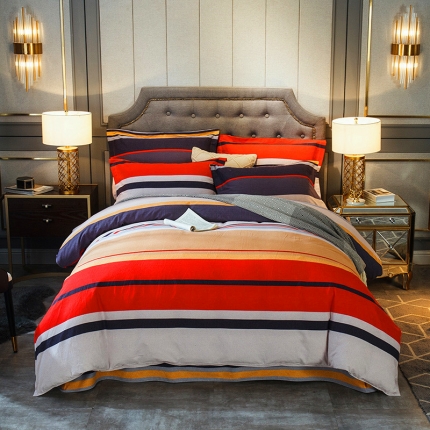 91家纺网 家纺一手货源 找家纺 （总）凯磊家纺 2019新款.加厚磨毛四件套