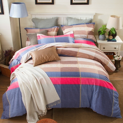 91家纺网 家纺一手货源 找家纺 （总）凯磊家纺 2019新款.加厚磨毛四件套