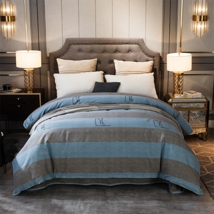 91家纺网 家纺一手货源 找家纺 （总) 凯磊家纺 2019新款.加厚磨毛单品被套