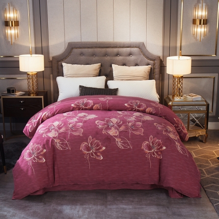 91家纺网 家纺一手货源 找家纺 （总) 凯磊家纺 2019新款.加厚磨毛单品被套