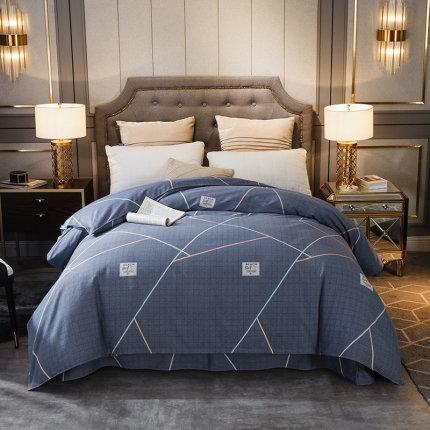 91家纺网 家纺一手货源 找家纺 （总) 凯磊家纺 2019新款.加厚磨毛单品被套