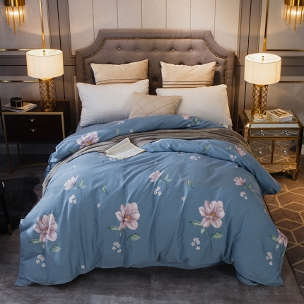 91家纺网 家纺一手货源 找家纺 （总) 凯磊家纺 2019新款.加厚磨毛单品被套