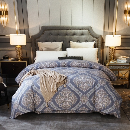 91家纺网 家纺一手货源 找家纺 （总) 凯磊家纺 2019新款.加厚磨毛单品被套